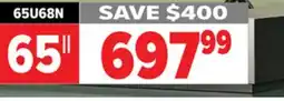 2001 Audio Video Hisense 65U68N ULED MiniLED offer