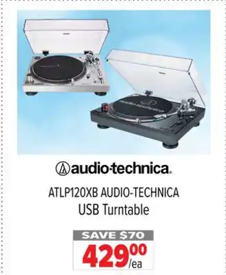 2001 Audio Video ATLP120XB AUDIO-TECHNICA USB Turntable offer