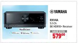 2001 Audio Video RXV4A 5.1-Ch. 8K HDR10 + Receiver offer