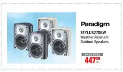 2001 Audio Video STYLUS270BW Weather Resistant Outdoor Speakers offer