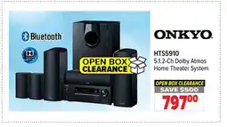 2001 Audio Video HTS5910 5.1. 2-Ch Dolby Atmos Home Theater System offer