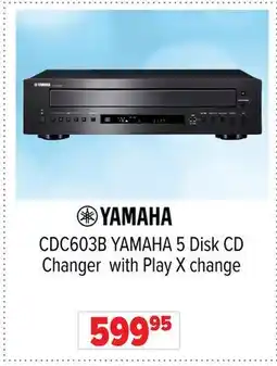 2001 Audio Video YAMAHA CDC603B 5 Disk CD Changer with Play X change offer