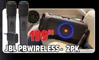 2001 Audio Video JBL PBWIRELESS-2PK offer