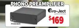 2001 Audio Video PHONO PHONOBOX PREAMPLIFIER CLASSIC offer