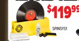 2001 Audio Video SPINSYS1 RECORD CLEANING KITS offer