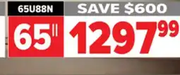 2001 Audio Video 65U88N 65 QLED MiniLED 4K TV offer
