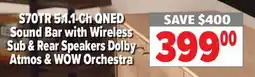 2001 Audio Video S70TR 5.1.1-Ch QNED Sound Bar with Wireless Sub & Rear Speakers Dolby Atmos & WOW Orchestra offer