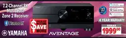 2001 Audio Video RXA4A 7.2-Channel 8K MusicCast Zone 2 Receiver offer