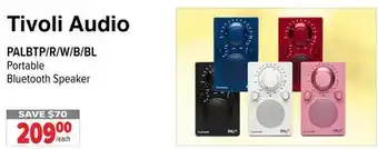 2001 Audio Video PALBTP/R/W/B/BL Portable Bluetooth Speaker offer