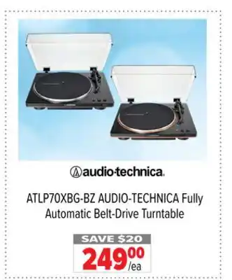 2001 Audio Video ATLP70XBG-BZ Fully Automatic Belt-Drive Turntable offer