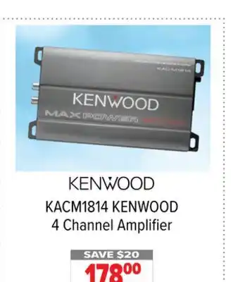 2001 Audio Video KACM1814 4 Channel Amplifier offer