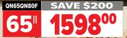 2001 Audio Video Samsung QN65QN80F 65 Neo QLED 4K offer