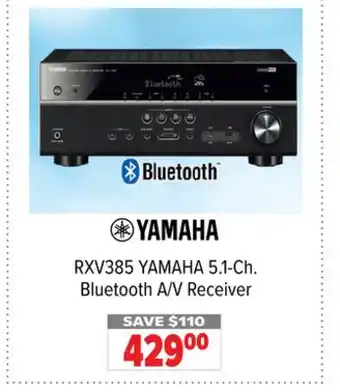 2001 Audio Video RXV385 5.1-Ch. Bluetooth A/V Receiver offer