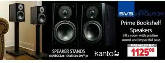 2001 Audio Video PRIMESFBK Prime Bookshelf Speakers offer