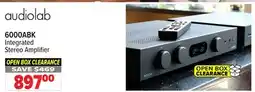 2001 Audio Video Audiolab 6000ABK Integrated Stereo Amplifier offer