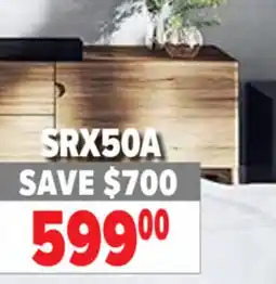 2001 Audio Video SRX50A YAMAHA SOUND BARS Immersive & Flexible Real Surround Sound offer