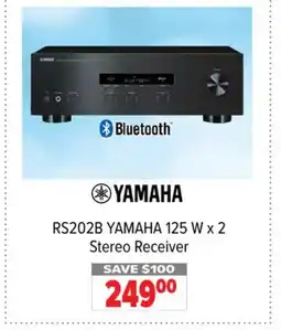 2001 Audio Video RS202B YAMAHA 125 W x 2 Stereo Receiver offer