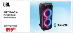 2001 Audio Video PARTYBOX710 Portable Party Box 800 Watts offer
