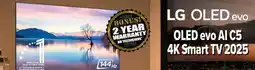 2001 Audio Video LG OLED55C5 55 OLED evo AI C5 4K Smart TV 2025 offer
