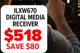 2001 Audio Video ILXW670 DIGITAL MEDIA RECEIVER offer