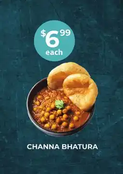 Food World Supermarket CHANNA BHATURA offer