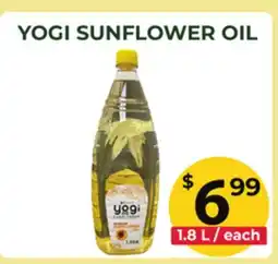 Food World Supermarket YOGI SUNFLOWER OIL offer