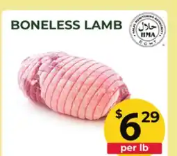 Food World Supermarket BONELESS LAMB offer
