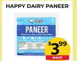 Food World Supermarket HAPPY DAIRY PANEER offer