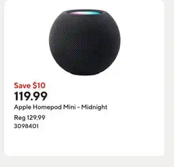 Staples Apple Homepod Mini - Midnight offer
