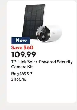 Staples TP-Link Solar-Powered Security Camera Kit offer
