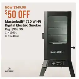 Cabela's Masterbuilt 710 Wi-Fi Digital Electric Smoker offer