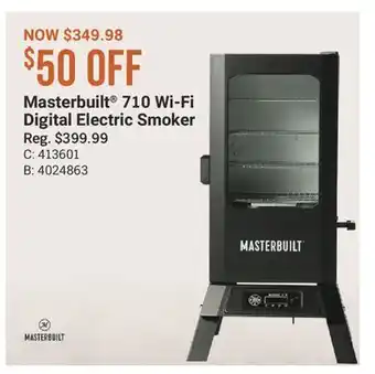 Cabela's Masterbuilt 710 Wi-Fi Digital Electric Smoker offer