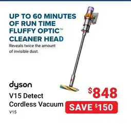 Visions Electronics dyson V15 Detect Cordless Vacuum offer