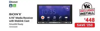 Visions Electronics Sony 6.95 Media Receiver with Weblink Cast offer