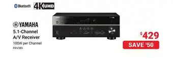 Visions Electronics 5.1-Channel A/V Receiver offer