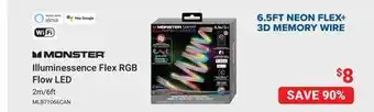 Visions Electronics Monster Illuminessence Flex RGB Flow LED offer