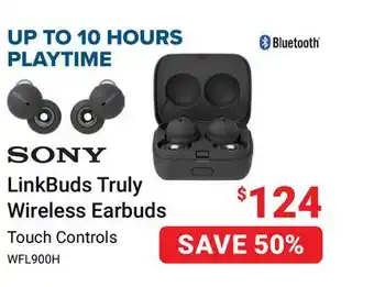 Visions Electronics Sony LinkBuds Truly Wireless Earbuds offer