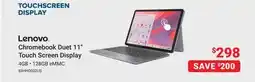 Visions Electronics Lenovo Chromebook Duet 11 Touch Screen Display offer