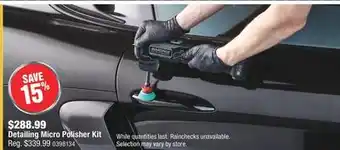PartSource Detailing Micro Polisher Kit offer