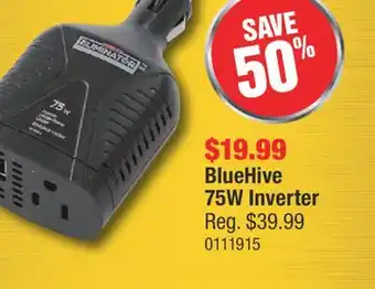 PartSource BlueHive 75W Inverter offer