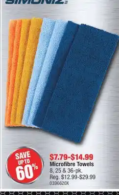 PartSource Simoniz Microfibre Towels offer