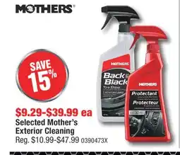PartSource Selected Mother's Exterior Cleaning offer