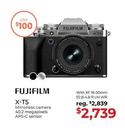 Gosselin Photo Fujifilm X-T5 with XF 16-50mm f/2.8-4.8 R LM WR offer