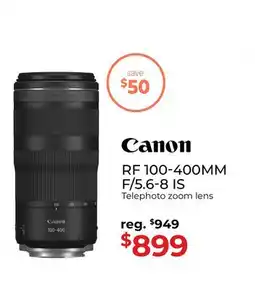 Gosselin Photo Canon RF 100-400mm f/5.6-8 IS offer
