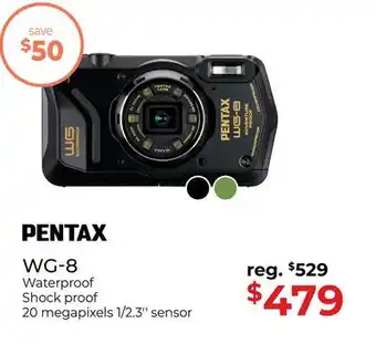 Gosselin Photo Pentax WG-8 offer