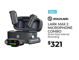 Gosselin Photo HOLLYLAND LARK MAX 2 Microphone Combo offer