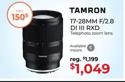 Gosselin Photo Tamron 17-28mm f/2.8 Di III RXD offer