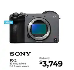 Gosselin Photo Sony FX2 offer
