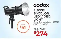 Gosselin Photo GODOX SL100Bi Bi-Color LED Video Light offer