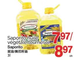T&T Supermarket SAPORITO VÉGÉTALE TOURNESOL, 3L offer